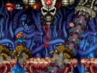 une photo d'Ã©cran de Contra ReBirth sur Virtual Console WII